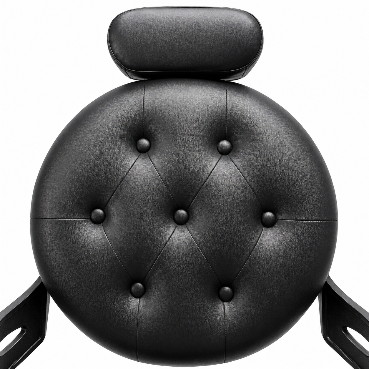 MV Regent Black - Premium Vintage Barber Chair - MV hair and beauty