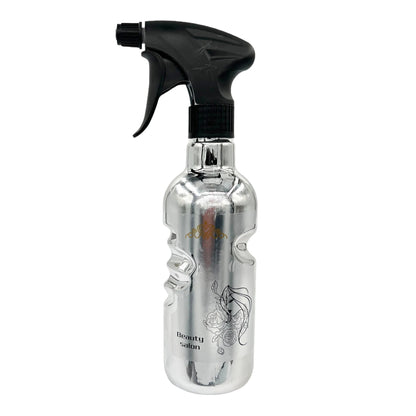 MV 300ml silver water spray bottle with trigger nozzle