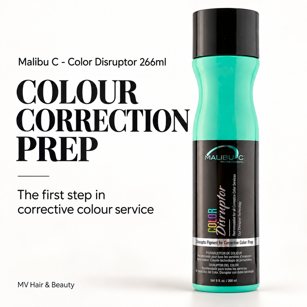Malibu C - Color Disruptor 266ml — COLOUR CORRECTION PREP