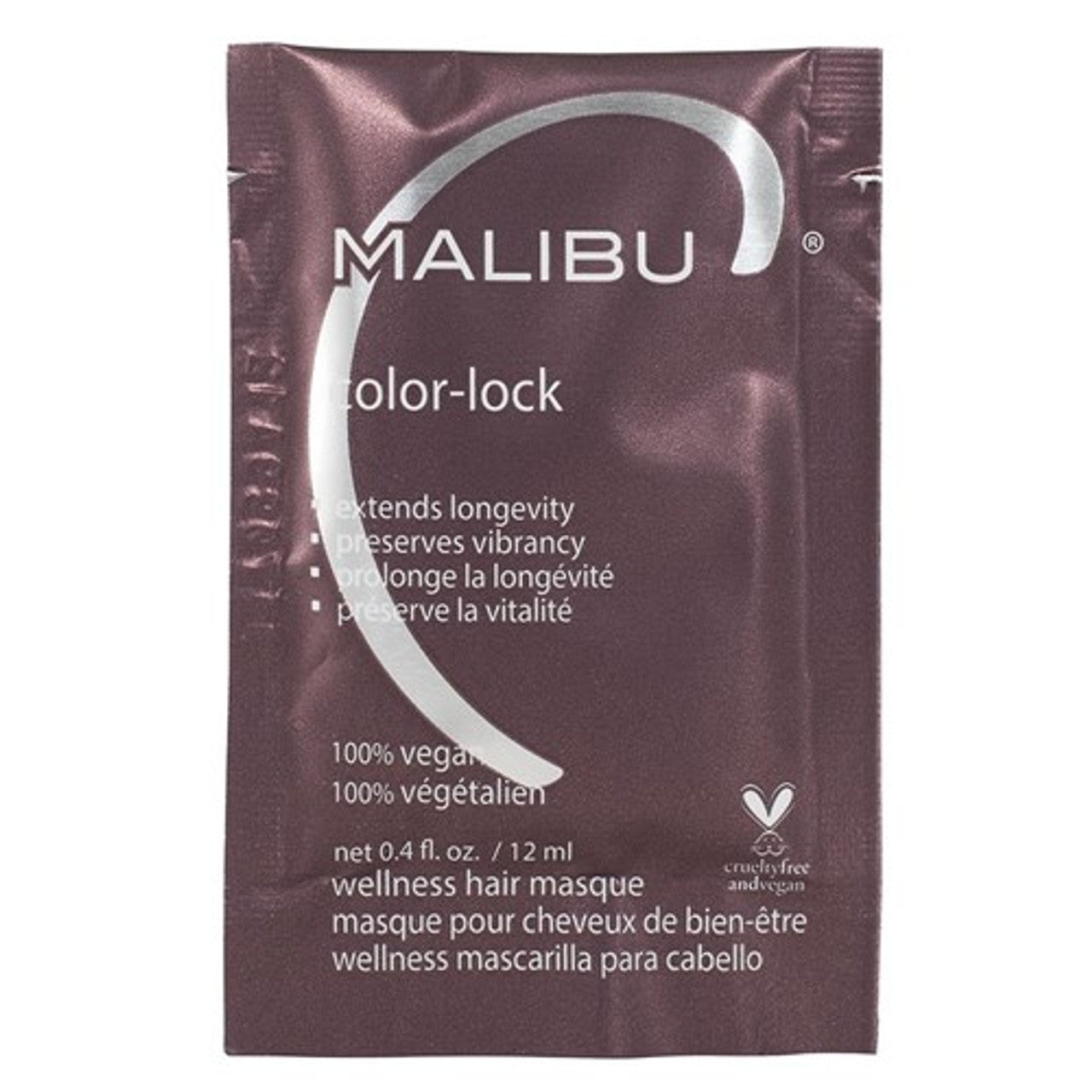 Malibu C Color-Lock Hair Treatment - 12ml x 1 Sachet Only - MV hair and beauty