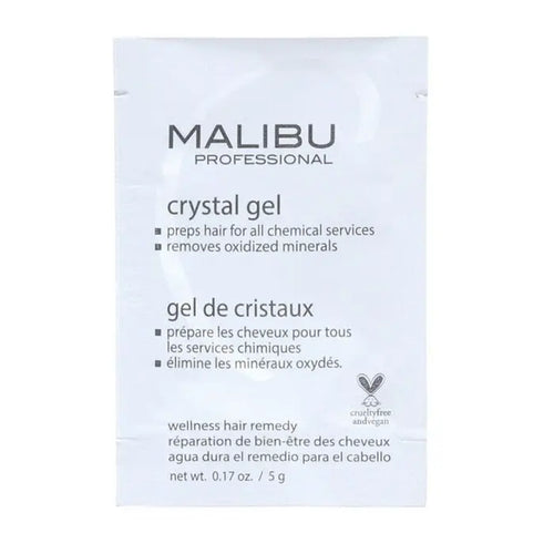 Malibu C Crystal Gel Hair Treatment 5g x 1 Sachet Only - MV hair and beauty