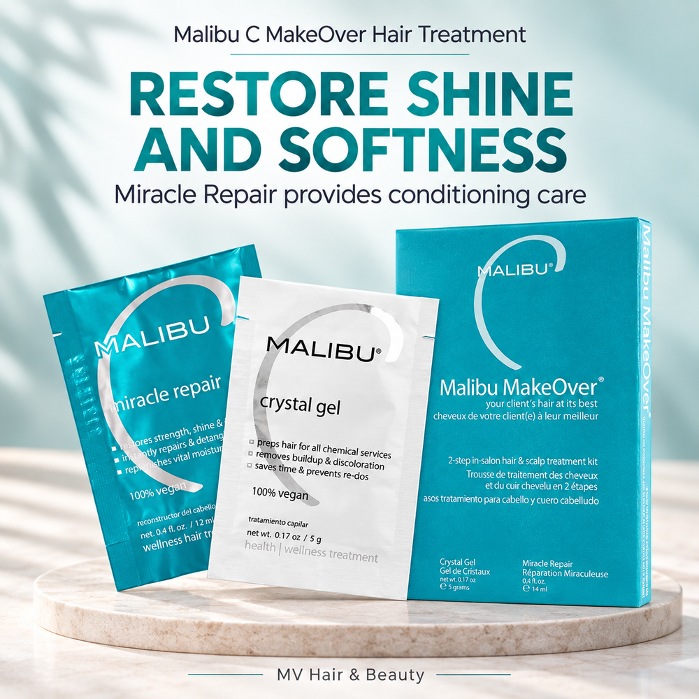 Malibu C MakeOver Hair Treatment — RESTORE SHINE AND SOFTNESS