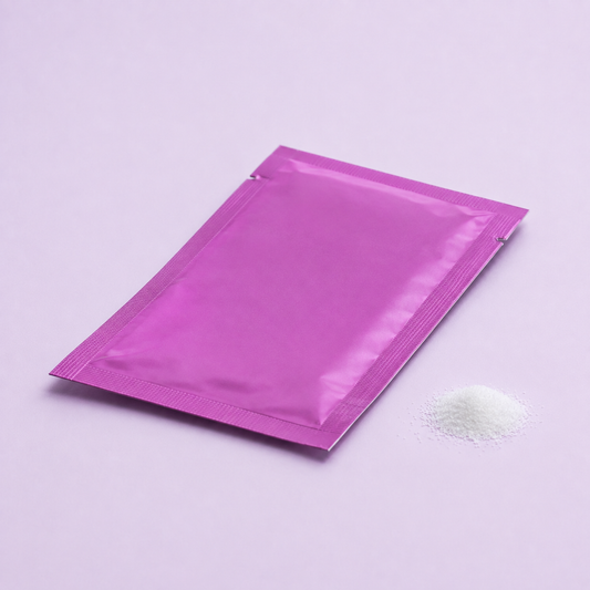 Malibu C Quick Fix 5g sachet reverse with treatment crystals