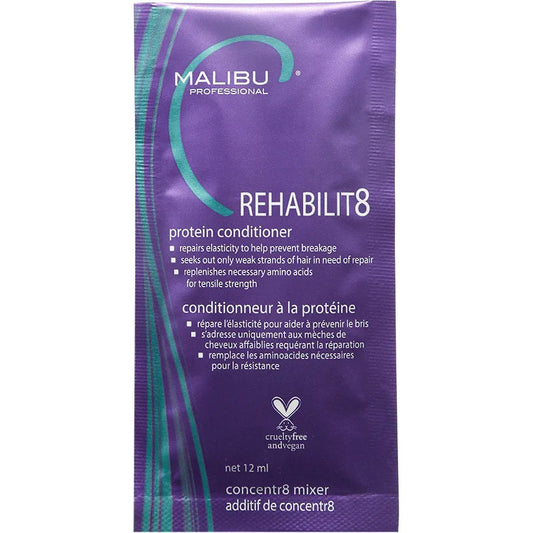 Malibu C Rehabilit8 Protein Conditioner - 12ml - MV hair and beauty