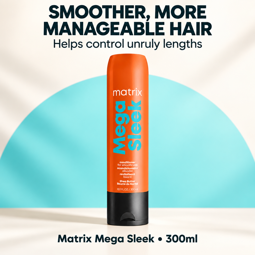 Matrix Mega Sleek Conditioner 300ml – smooth manageable