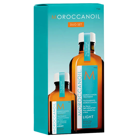 Moroccanoil Light Duo Set 100ml - MV hair and beauty