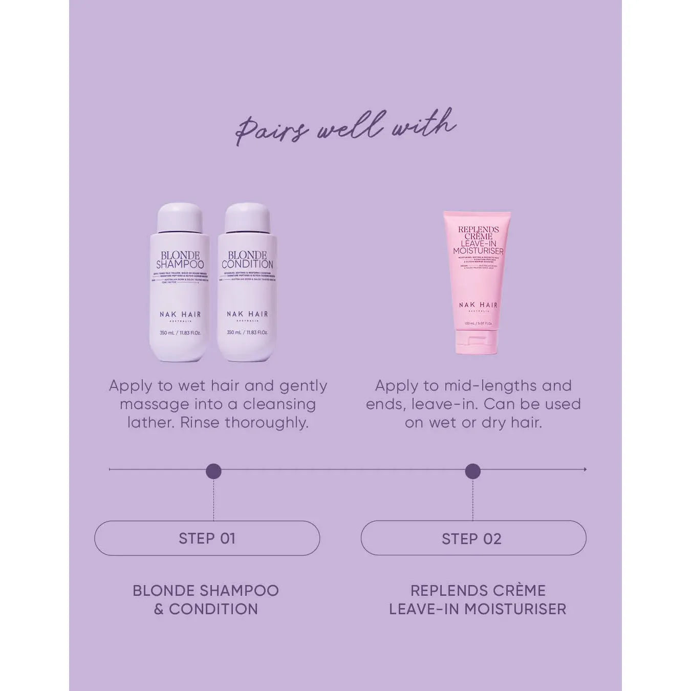 NAK Blonde Shampoo 1L