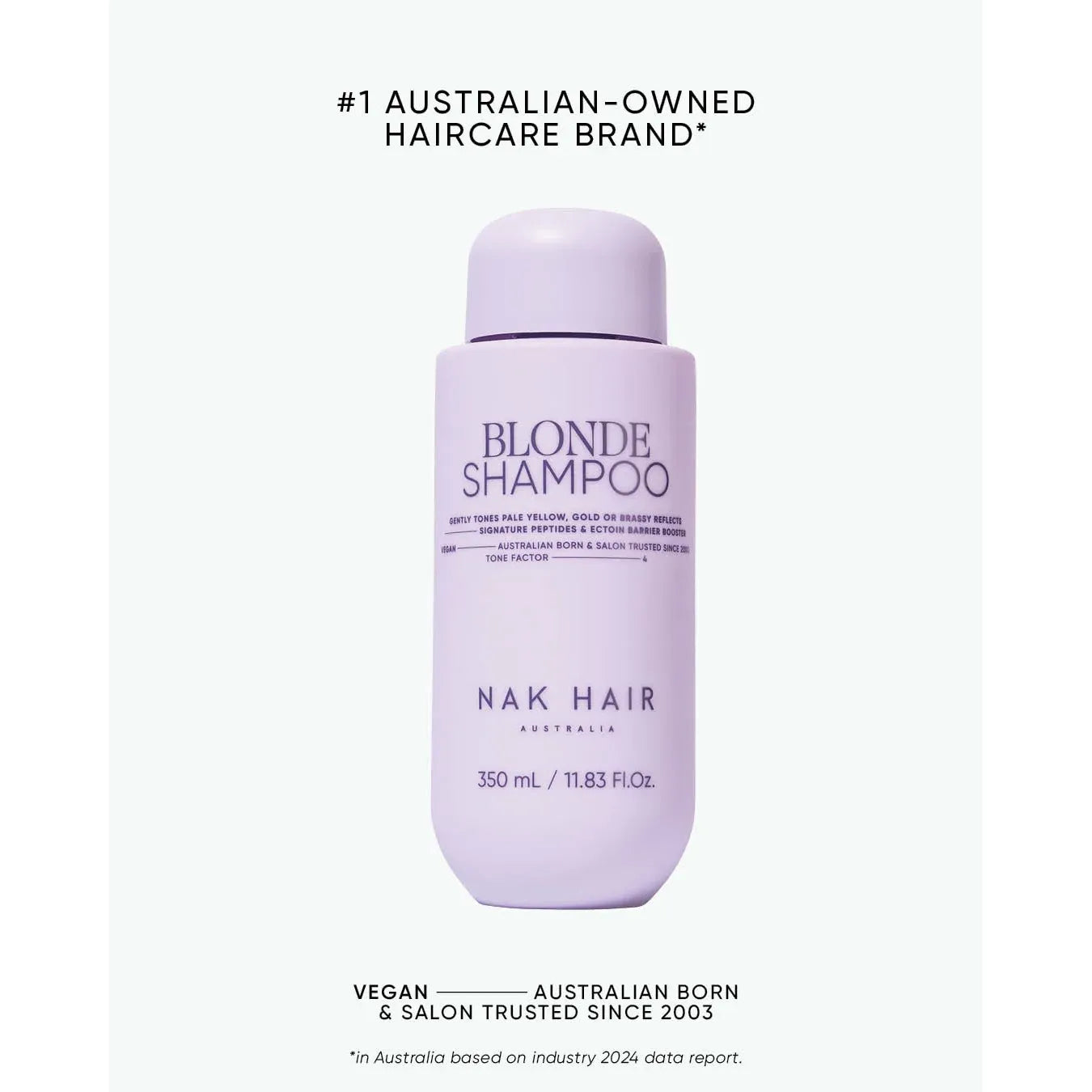 NAK Blonde Shampoo 1L - MV hair and beauty