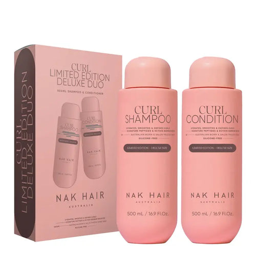 NAK Hair Limited Edition Curl Duo 500ml - MV hair and beauty
