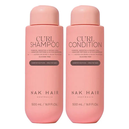 NAK Hair Limited Edition Curl Duo 500ml - MV hair and beauty