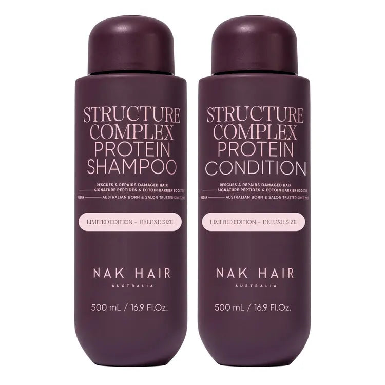 NAK Hair Limited Edition Structure Complex Duo 500ml - MV hair and beauty