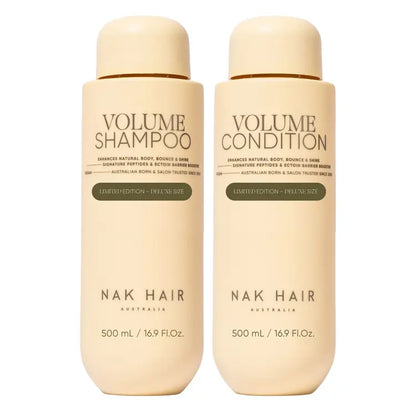 NAK Hair Limited Edition Volume Duo 500ml - MV hair and beauty