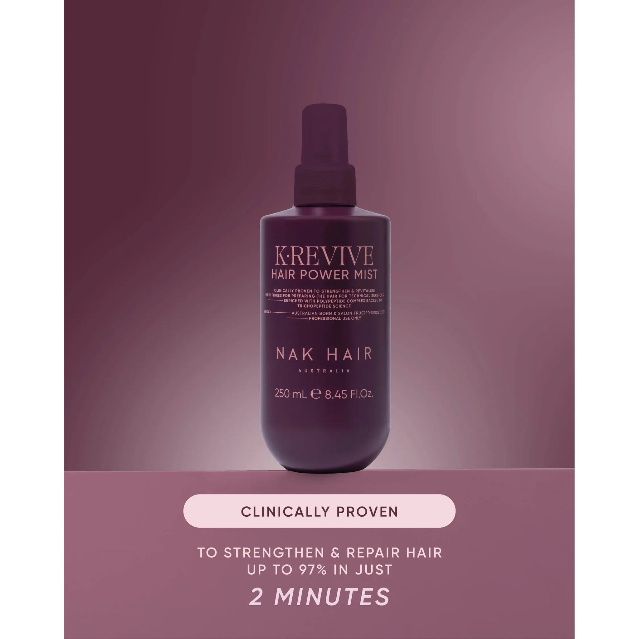 NAK K.REVIVE HAIR POWER MIST 250ML - MV hair and beauty
