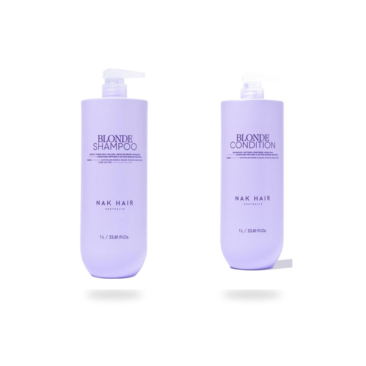 NAK Signature Blonde Salon Duo 1L on a white background