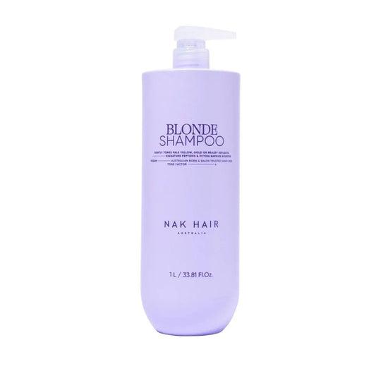 NAK Signature Blonde Shampoo 1L - MV hair and beauty