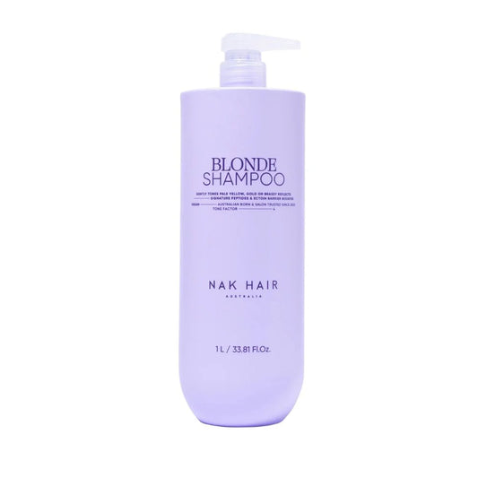 NAK Signature Blonde Shampoo 1L - MV hair and beauty
