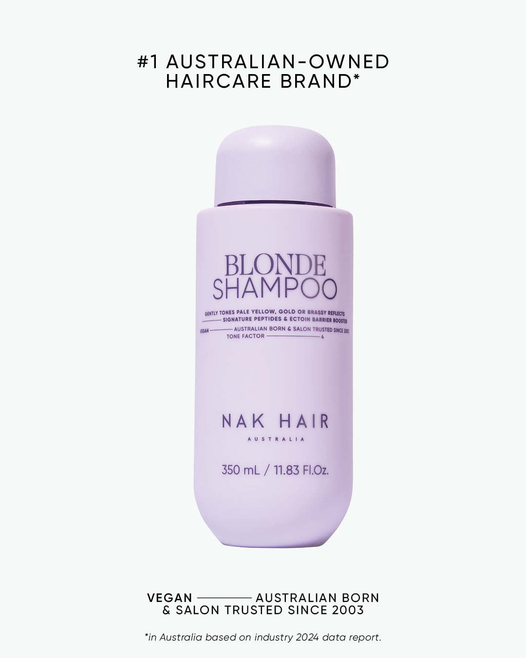 NAK Signature Blonde Shampoo 350ml – product image
