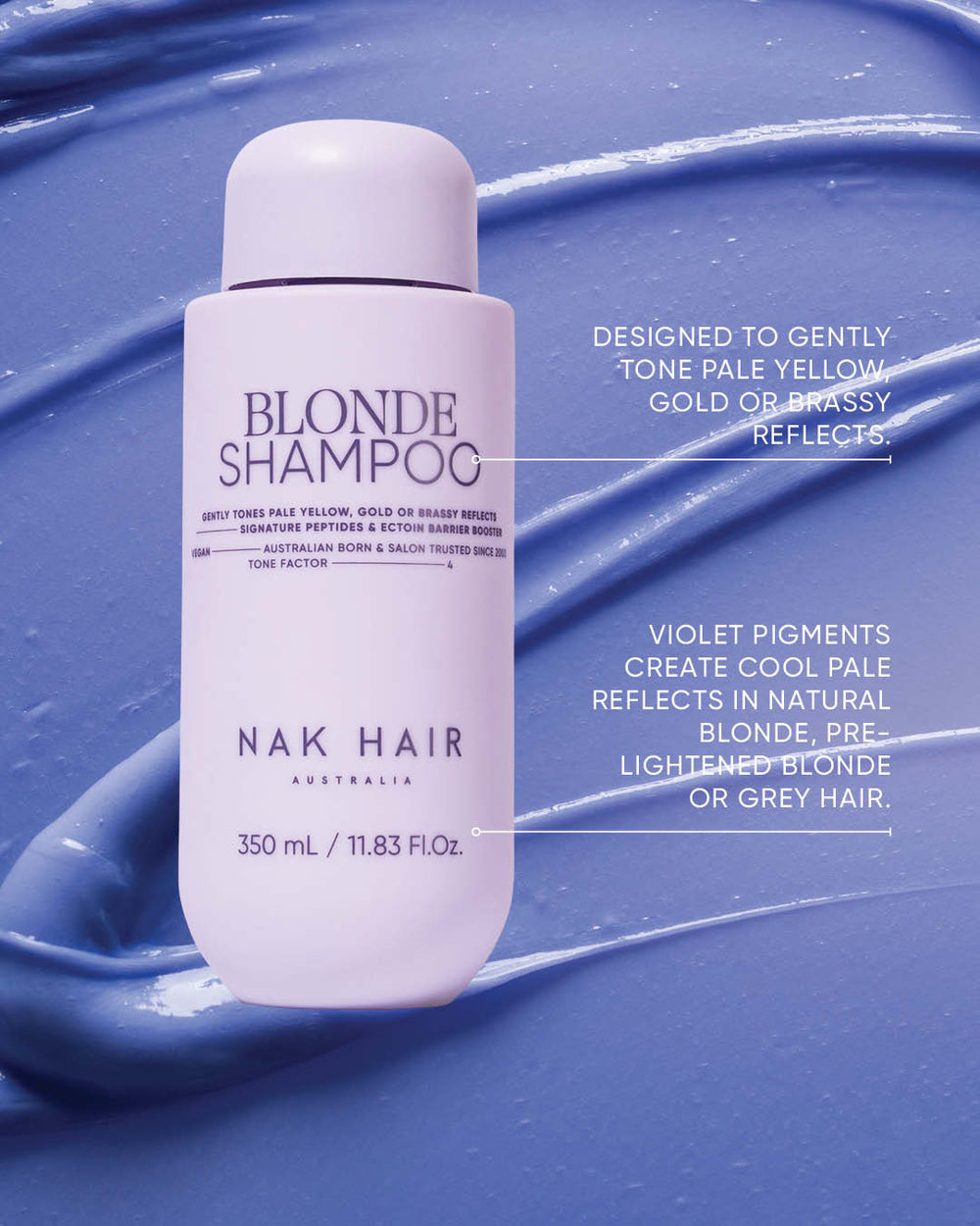 NAK Signature Blonde Shampoo 350ml – product image