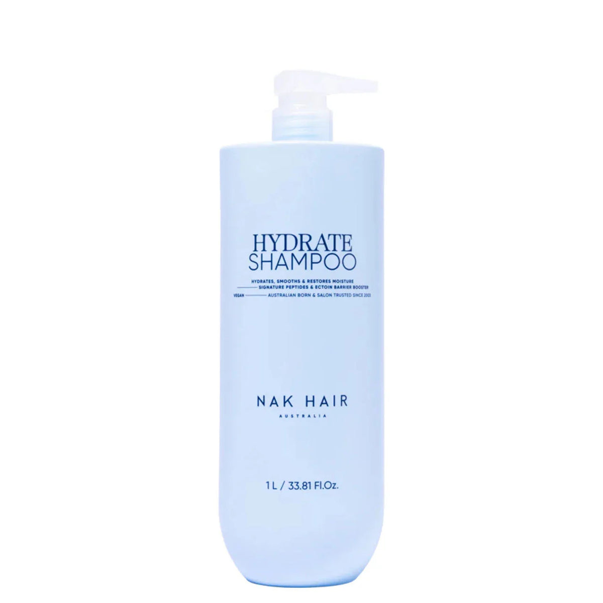 NAK Signature Hydrate Shampoo 1L - MV hair and beauty