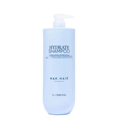 NAK Signature Hydrate Shampoo 1L - MV hair and beauty
