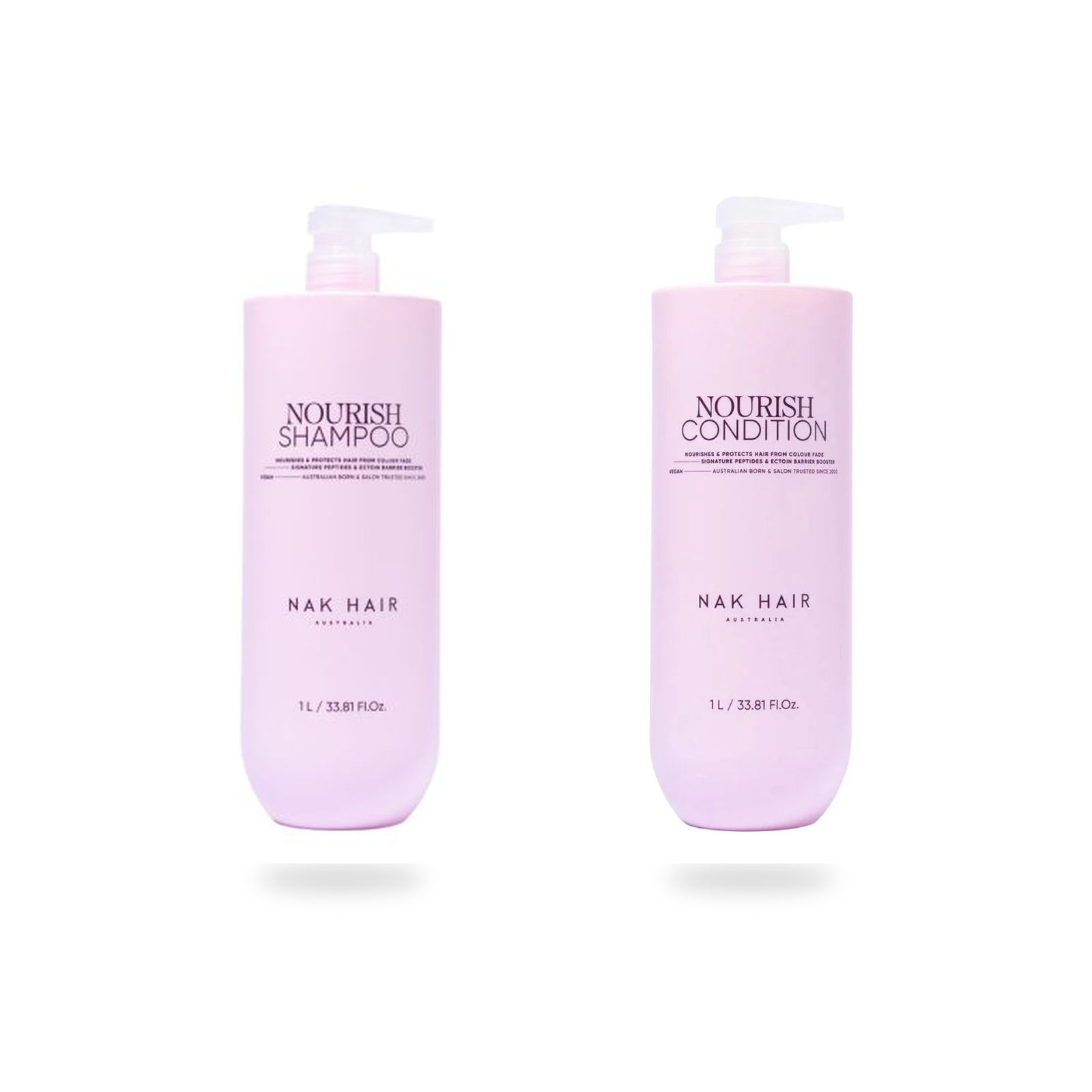 NAK Signature Nourish Salon Duo 1L on a white background