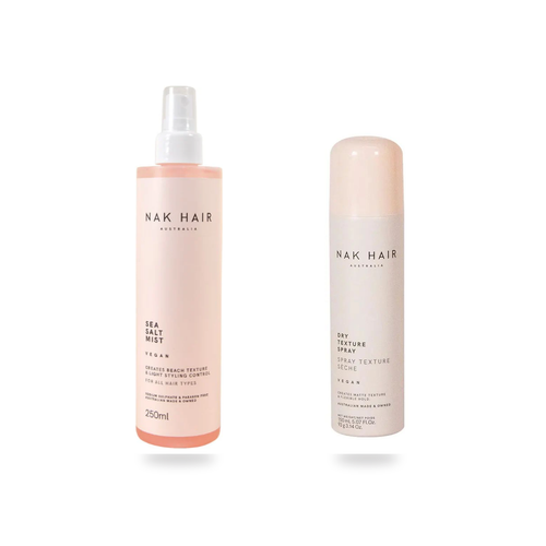 NAK Texture Styling Duo on a white background