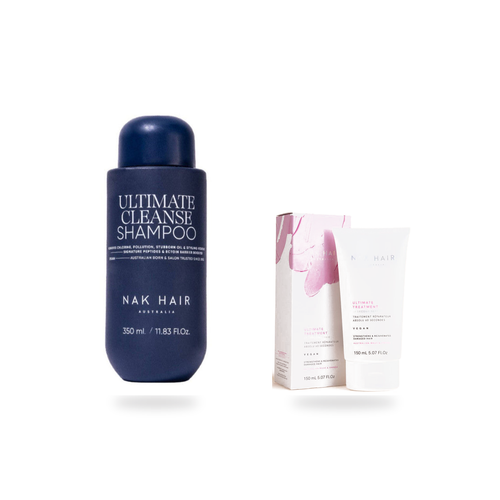 NAK Ultimate Cleanse and 60-Second Repair Duo on white