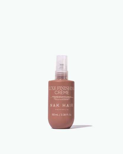 NAK Luxe Finishing Crème 100mL official product photo — component of Signature Nourish Quad 2026 (XNQUAD26)