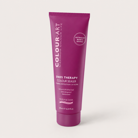 Natural Look Colour Art Ends Therapy 125ml magenta tube studio view