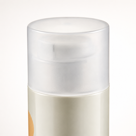 Natural Look Colourance Cream Caramel Shampoo 250ml translucent cap detail