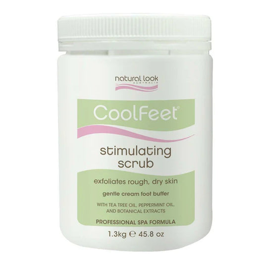Natural Look Cool Feet Stimulating Scrub 1.3kg professional-size jar