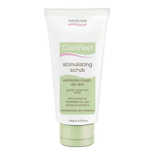 Natural Look Cool Feet Stimulating Scrub 200g tube