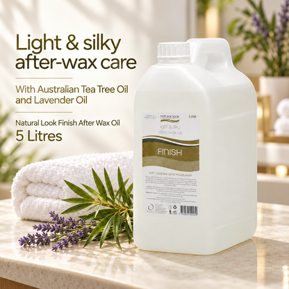 Natural Look Finish After Wax Oil 5 Litres - MV hair and beauty