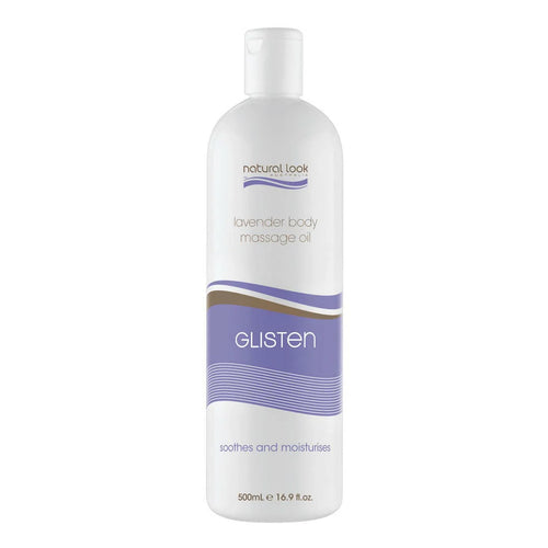 Natural Look Glisten Lavender Massage Oil 500ml