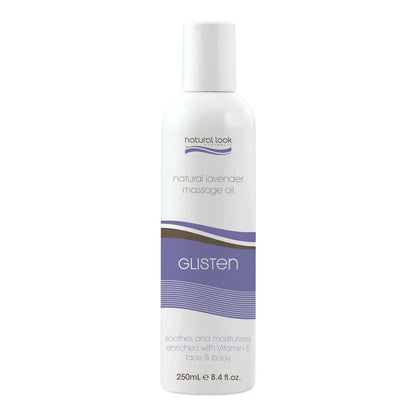 Natural Look Glisten Body Massage Oil Lavender - MV hair and beauty