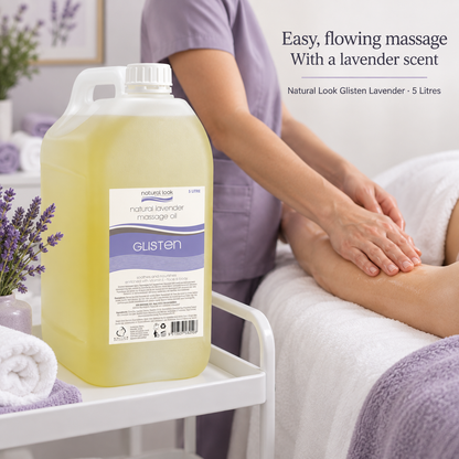 Natural Look Glisten Lavender Massage Oil 5 Litres - MV hair and beauty