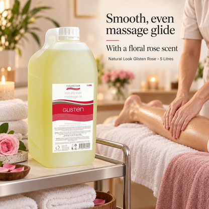 Natural Look Glisten Rose Body Massage Oil 5 Litres - MV hair and beauty