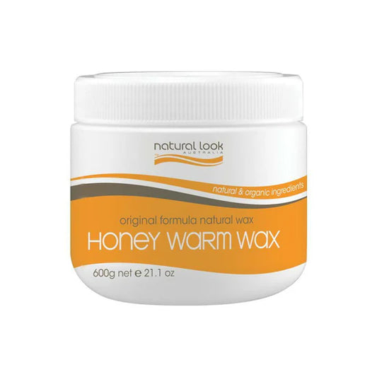 Natural Look Honey Warm Strip Wax 600g tin