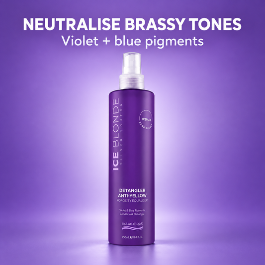 Natural Look Ice Blonde Detangler 250ml benefit 1