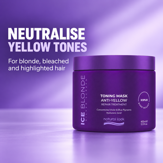 Natural Look Ice Blonde Toning Mask 400ml benefit 1