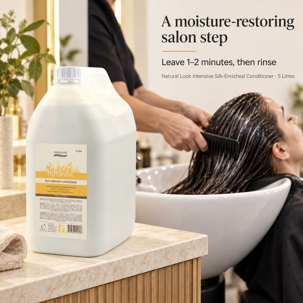Natural Look Intensive Silk-Enriched Conditioner 5 Litres - MV hair and beauty