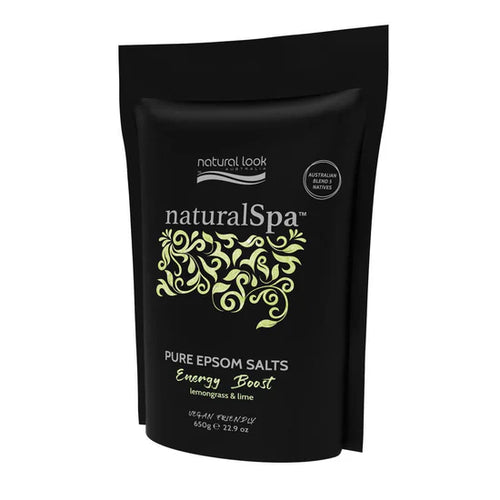 Natural Look NaturalSpa Energy Boost Pure Epsom Salts 650g - MV hair and beauty