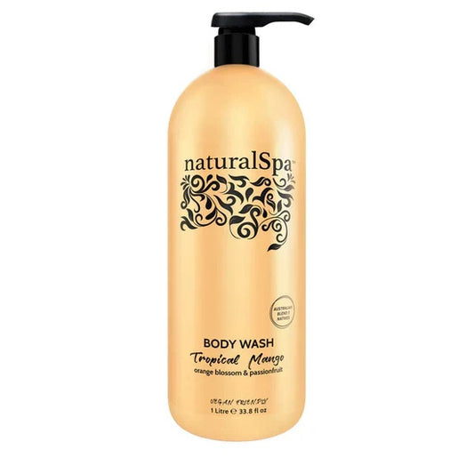 Natural Look Tropical Mango Body Wash 1L pump bottle