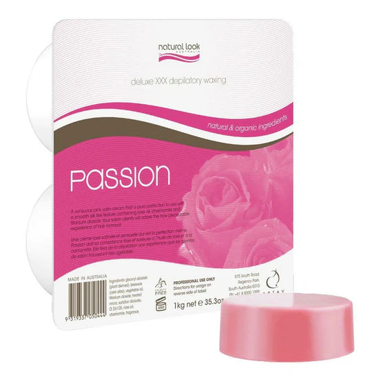 Natural Look Passion Delux Wax 1kg - MV hair and beauty