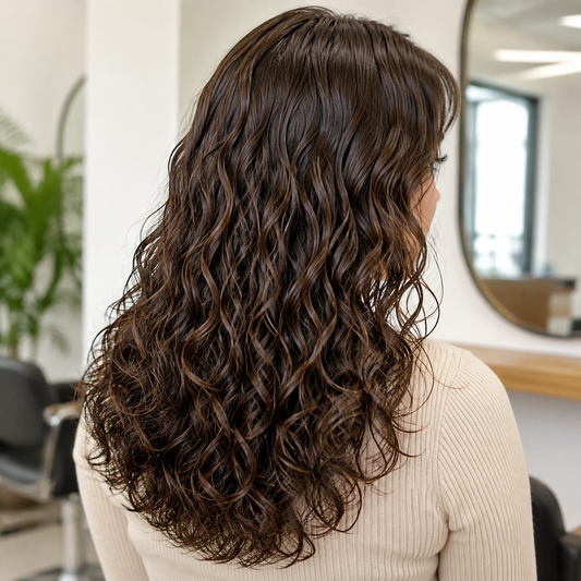 Defined curls after the Natural Look Precision Perm and Balsam Neutraliser system