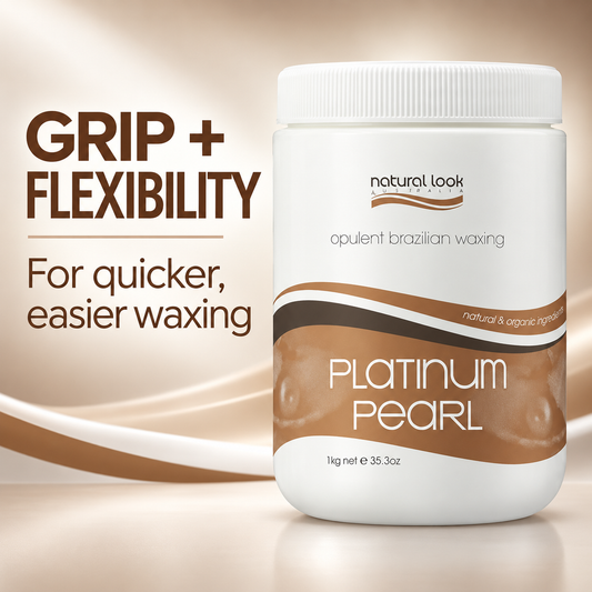 Natural Look Platinum Pearl Strip Wax 1kg benefit 1