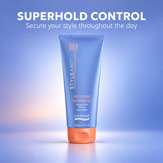 Natural Look Freeze Frame Superhold Gel 200ml benefit 1