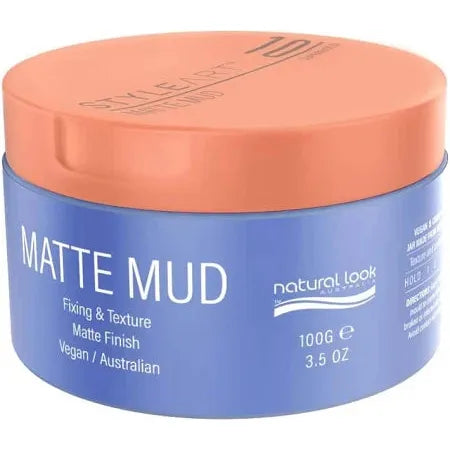 Natural Look StyleArt Matte Mud 100g - MV hair and beauty