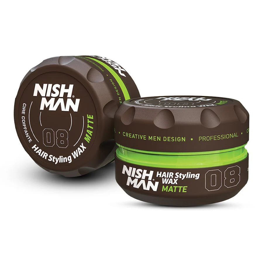 Nish Man Aqua Hair Styling Wax GumGum 150m - MV hair and beauty