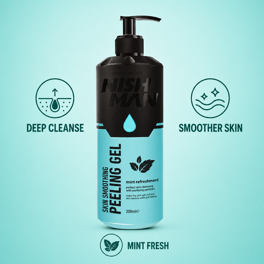 Nish Man Peeling Gel 200ml - key benefits